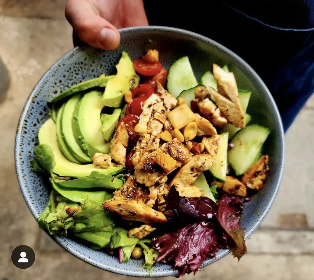 Chicken Poke Bowl