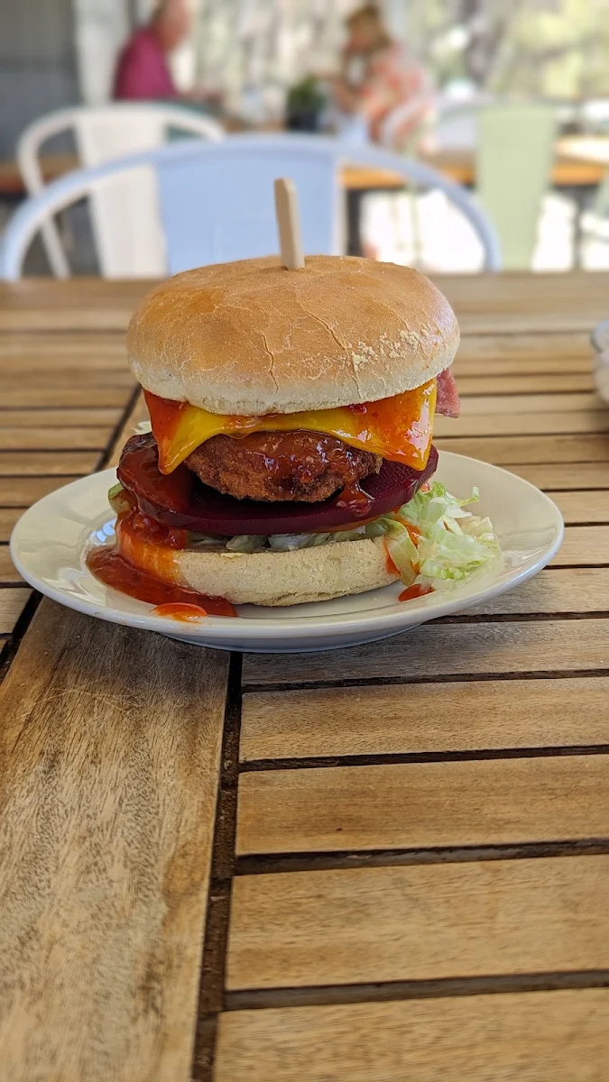 Chicken Burger with Lot