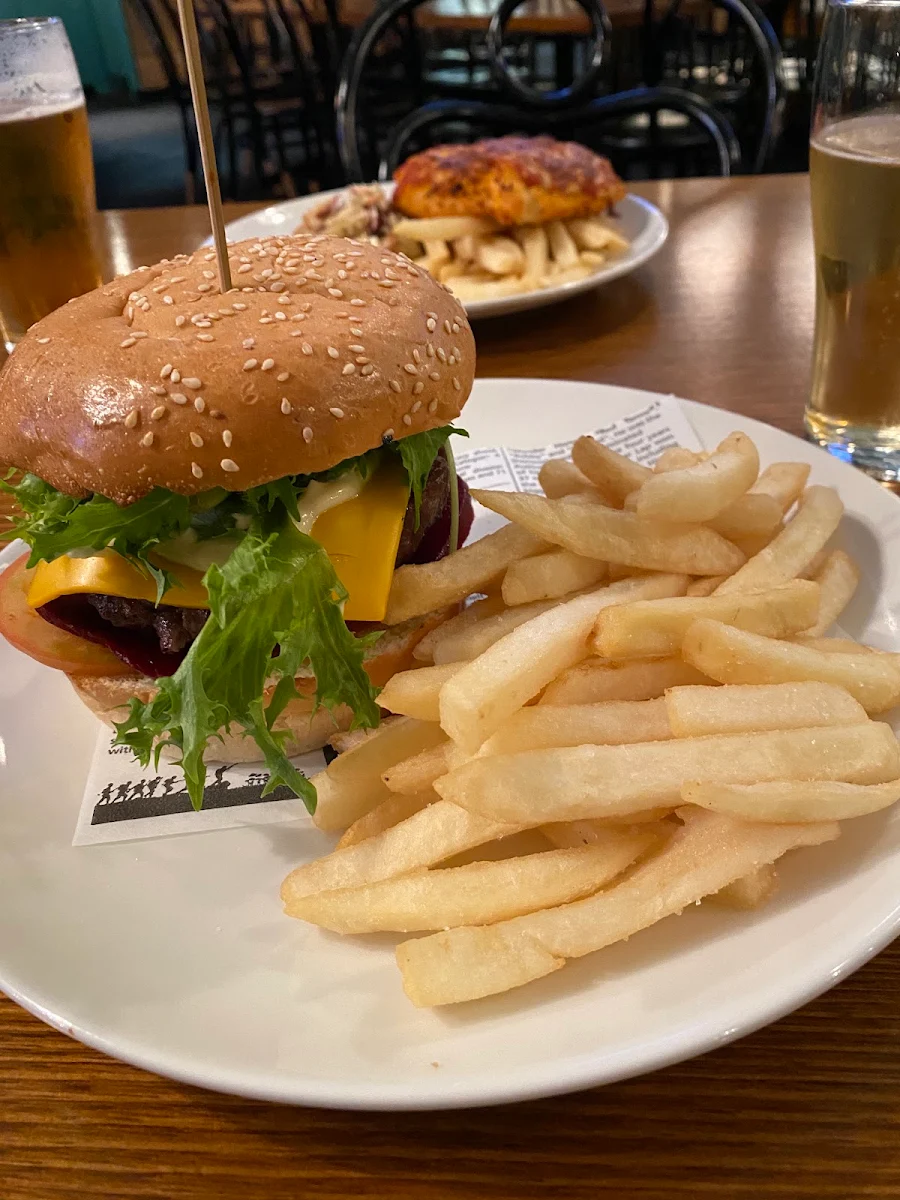 Wagyu Burger with Chips