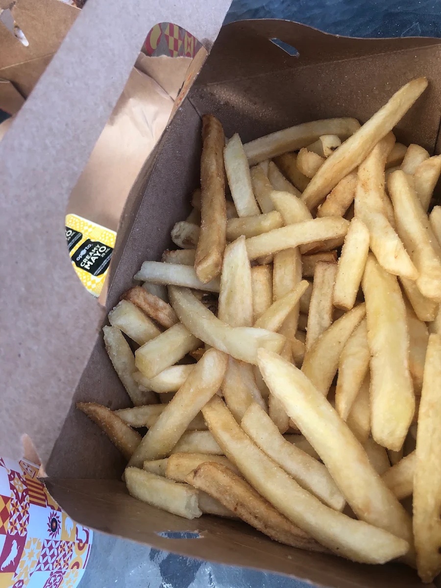 Half Arse Chips, Oporto Springvale Drive Thru