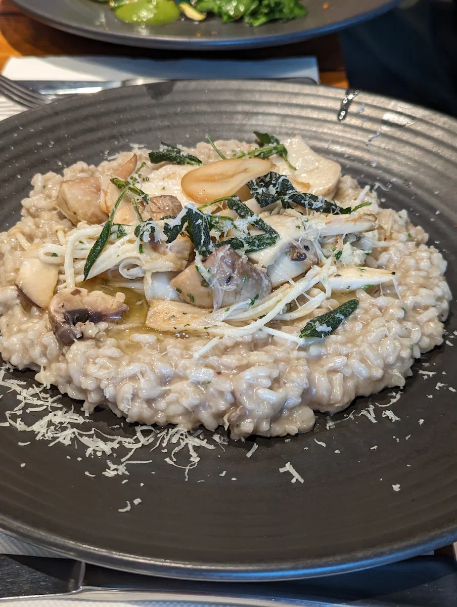 Wild Mushroom Risotto, The Gunshop Cafe