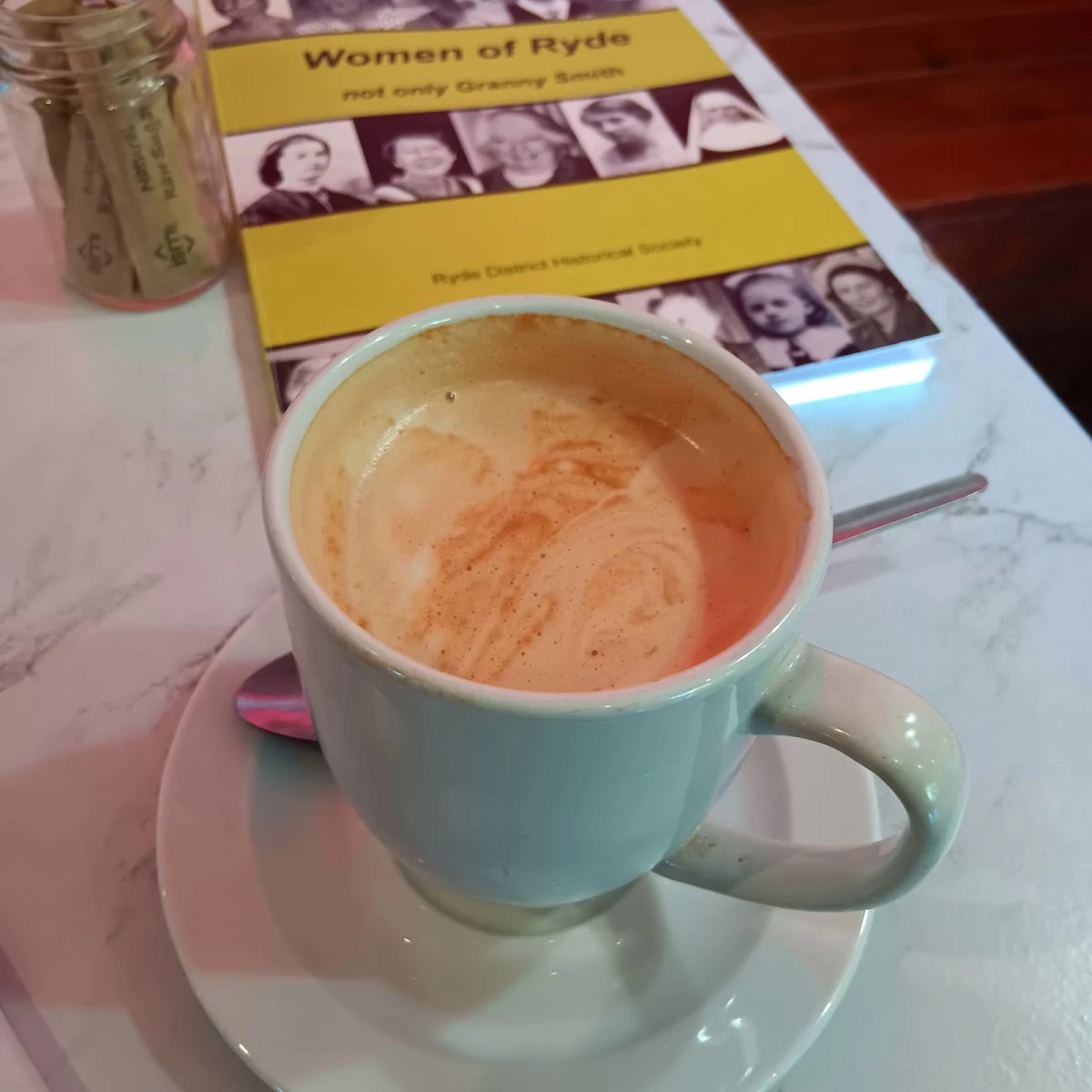 Soy Flat White, Flame Cafe North Ryde