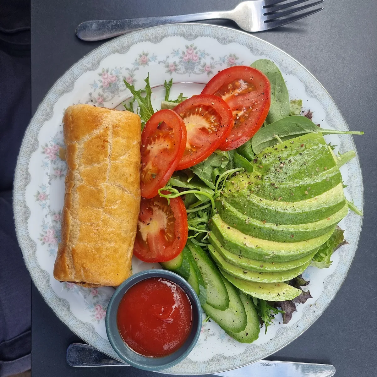 Home Made Sausage Roll Salad