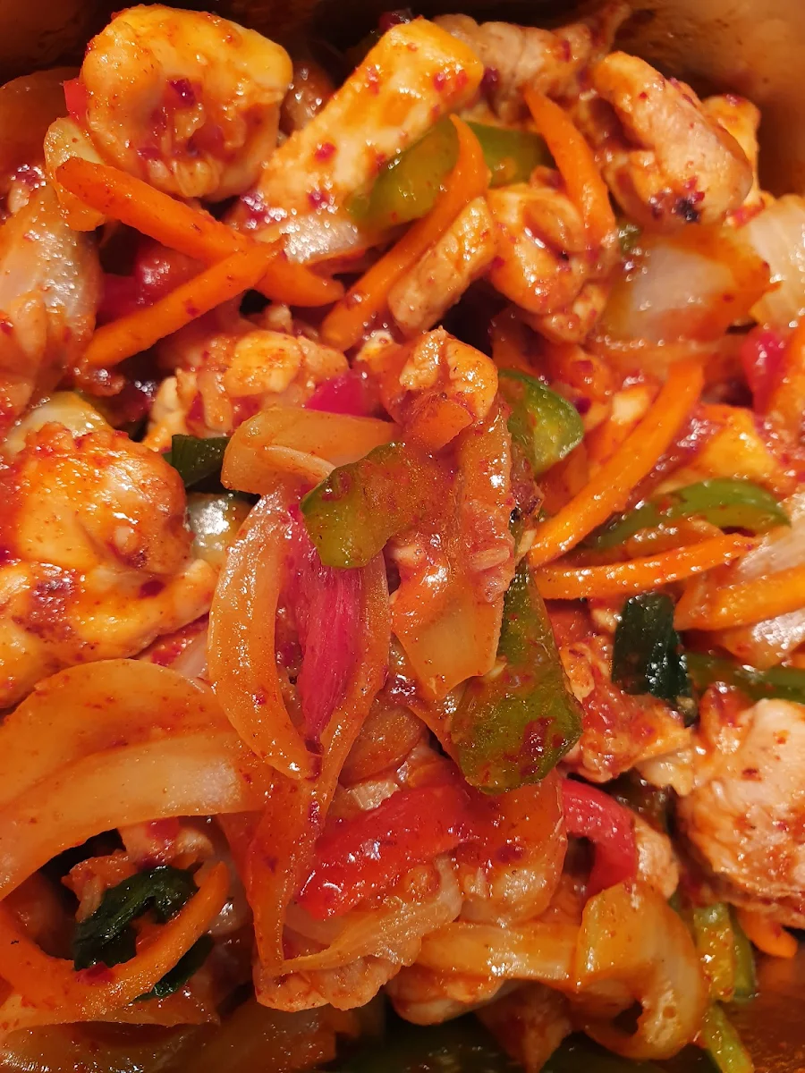 Spicy Kimchi Pork