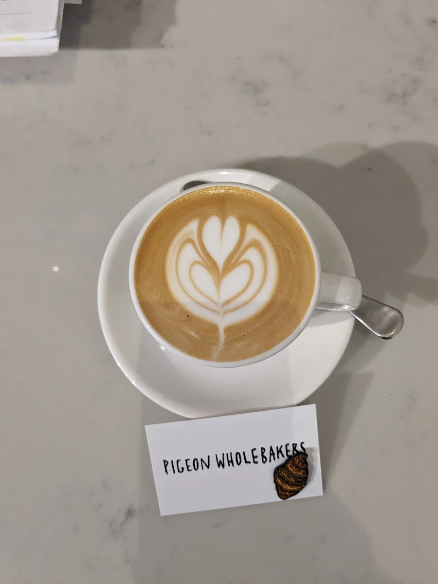 Flat White, Pigeon Whole Bakers