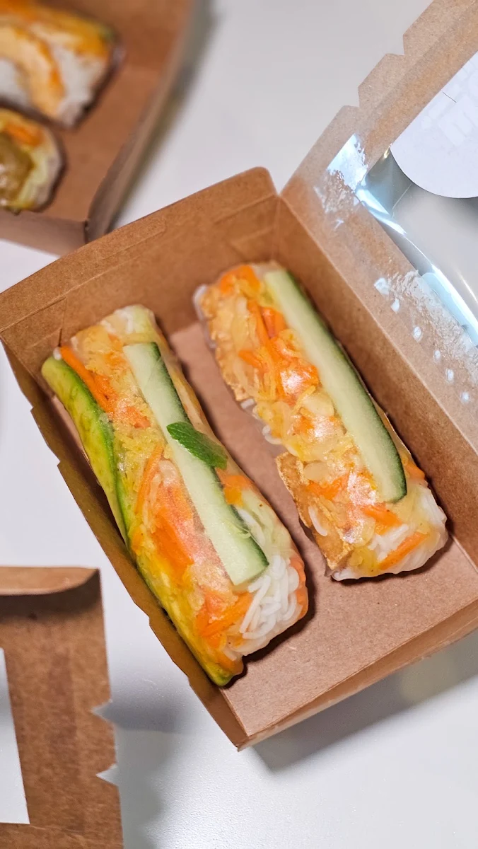 Garlic Prawns Rice Paper Roll