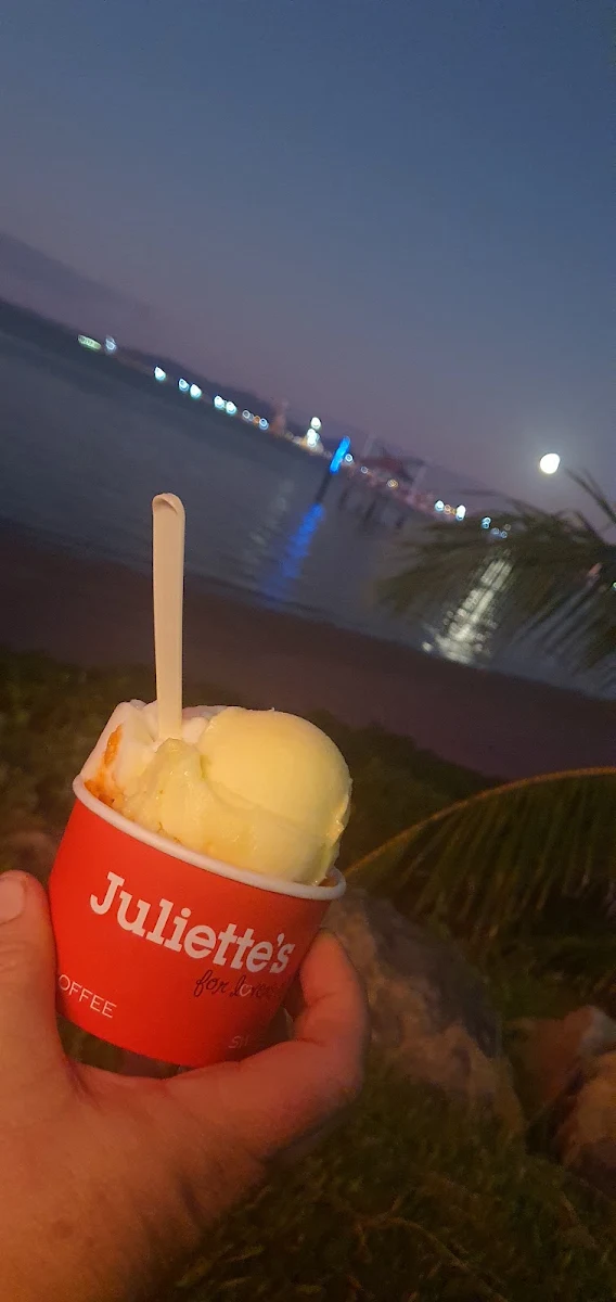Pineapple Lemon and Blood Orange Sorbet