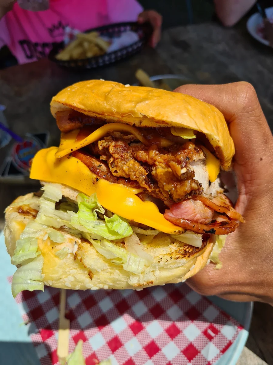 Fried Chicken Burger