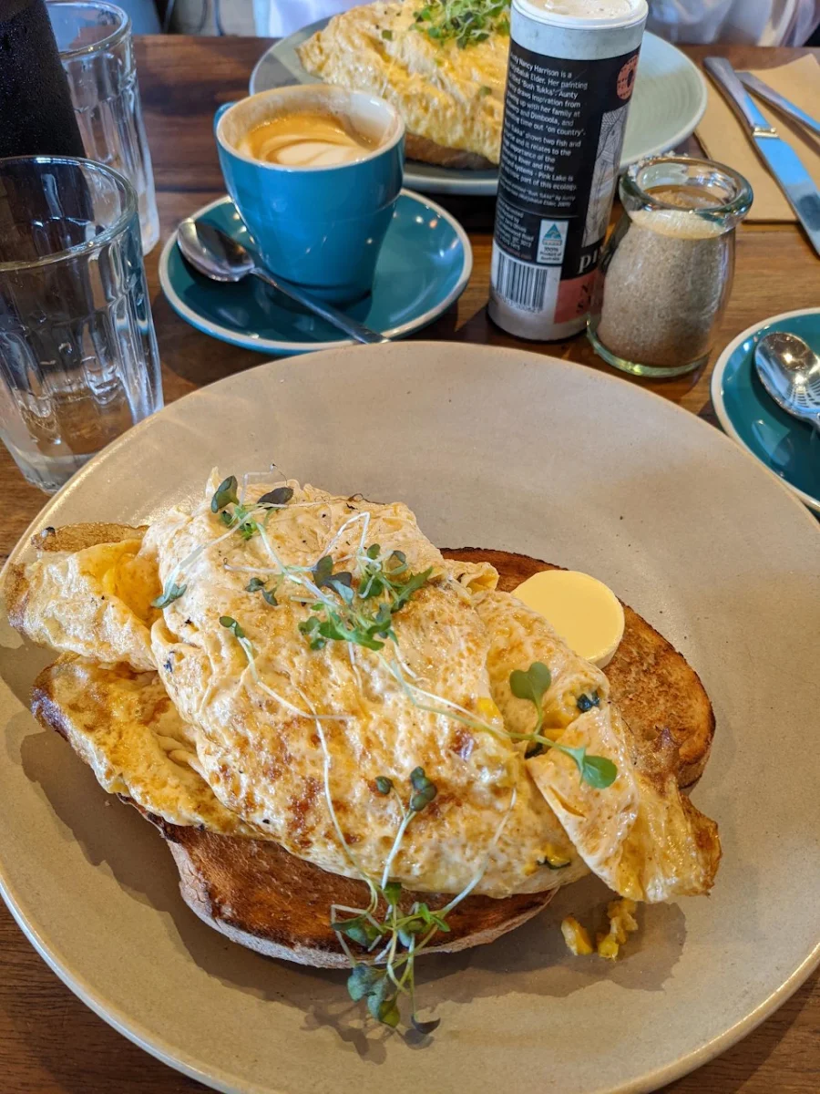 Scrambled Eggs and Toast