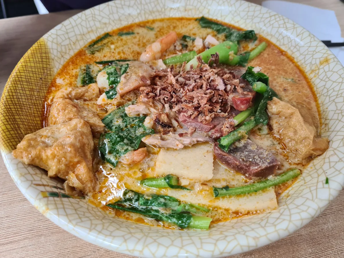 Combination Laksa, Tak Kee Roast Inn