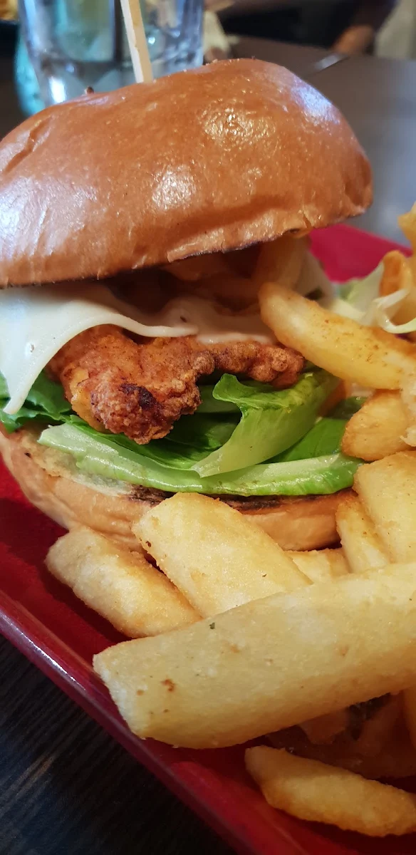 Buttermilk Chicken Burger Meal