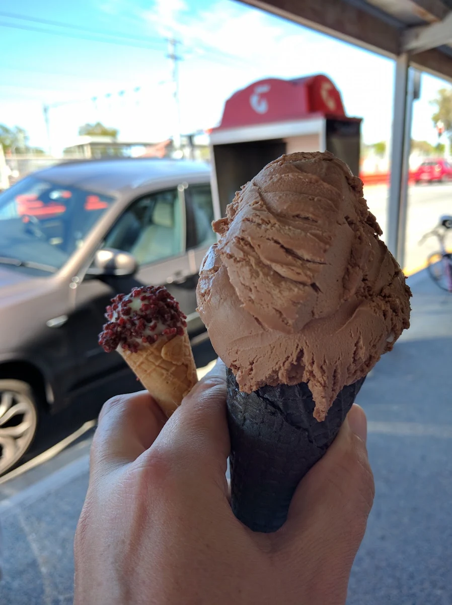 920 ml Couverture Dark Chocolate Ice Cream