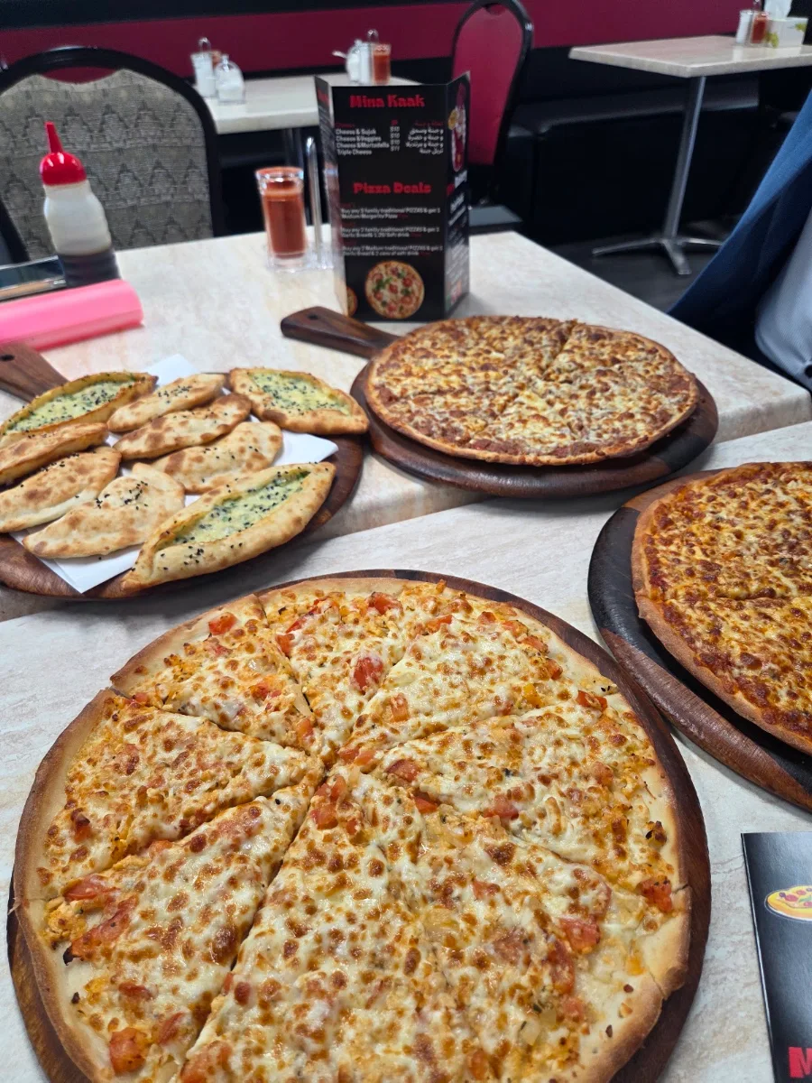 Half Cheese Pizza, Mina Bakery Fairfield