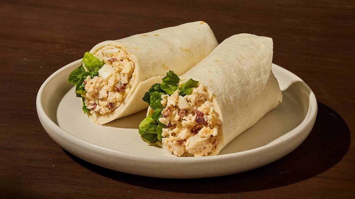 Chicken Caesar Wrap, wildbean cafe