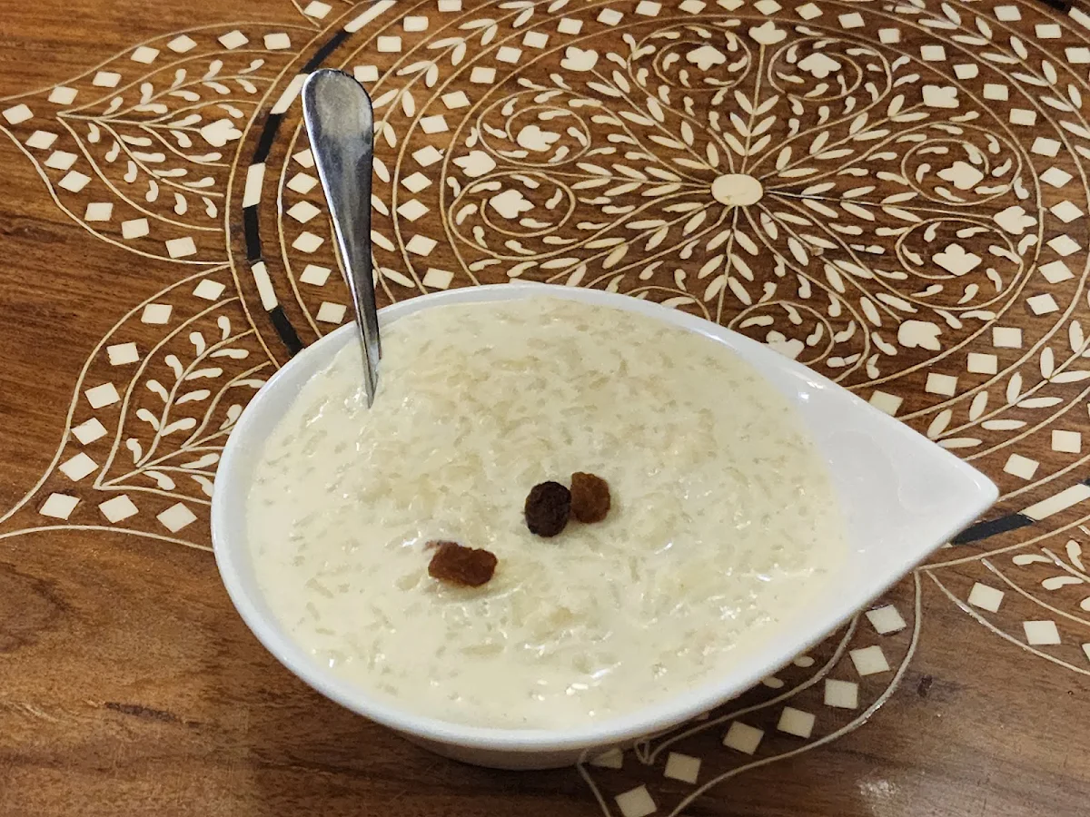 Kheer, Tamarin Indian Restaurant