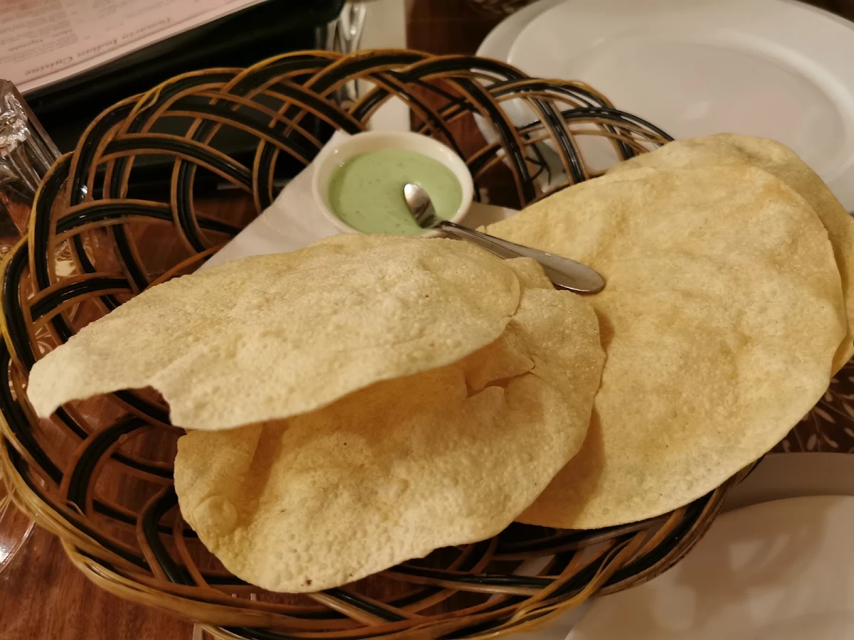 Papadums, Tamarin Indian Restaurant