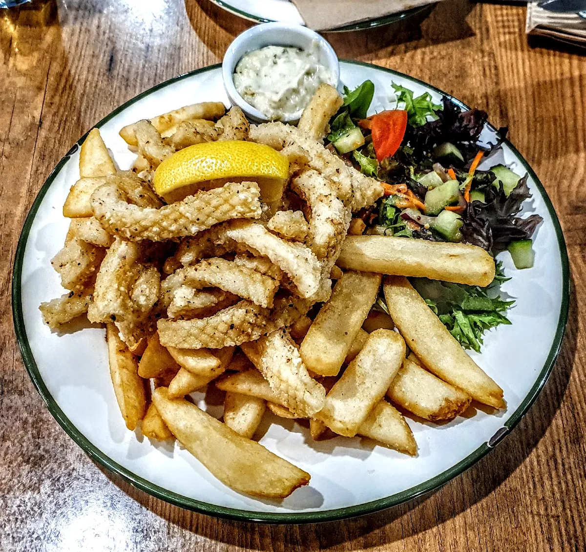Fish & Chips, The Robin Hood Inn