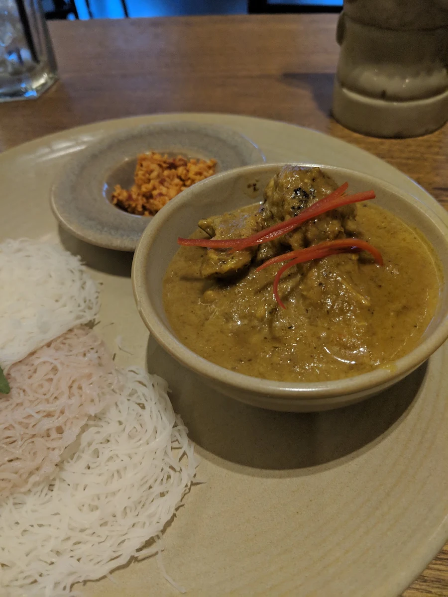Chicken Mole String Hoppers