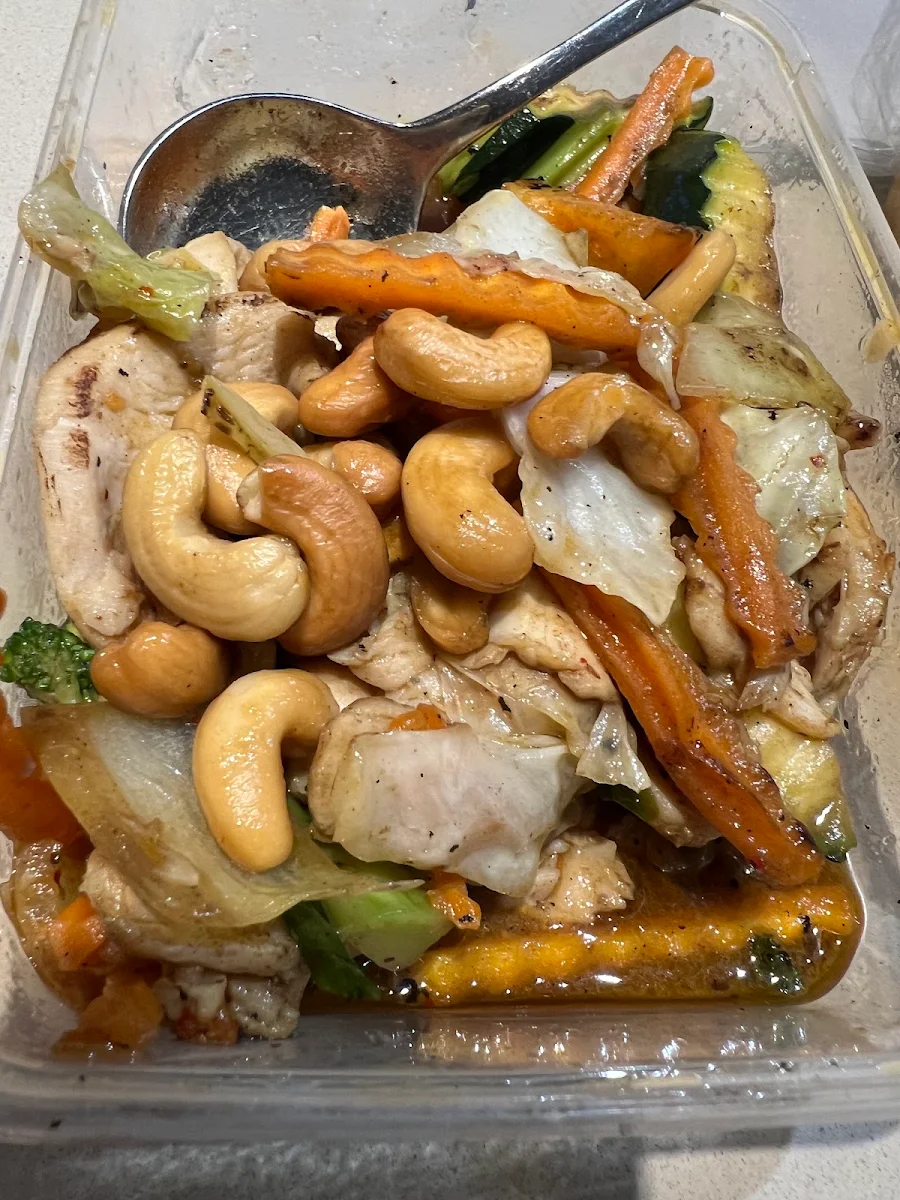 Stir Fried Cashew Nuts