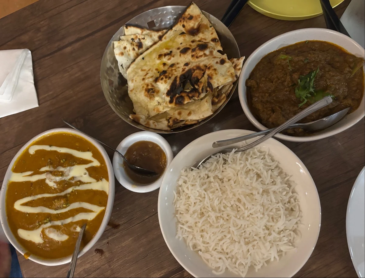 Butter Naan Rice