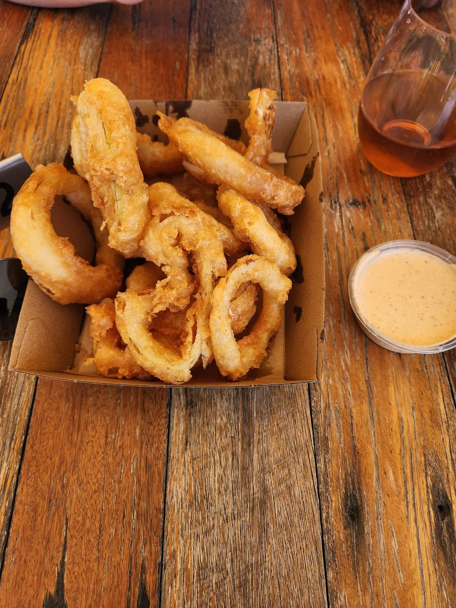 Beer-Battered Onion Rings