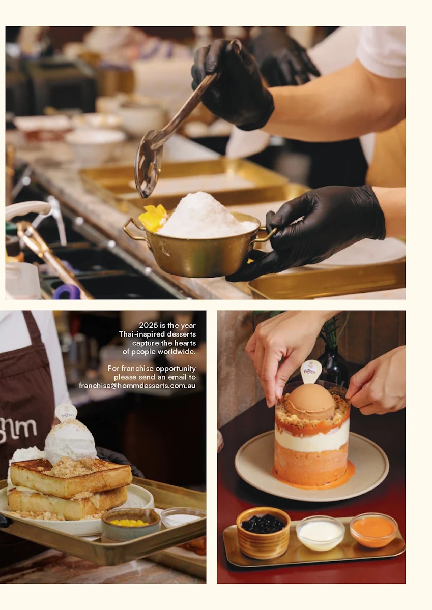 Highlights, Homm Dessert Perth Vic Park