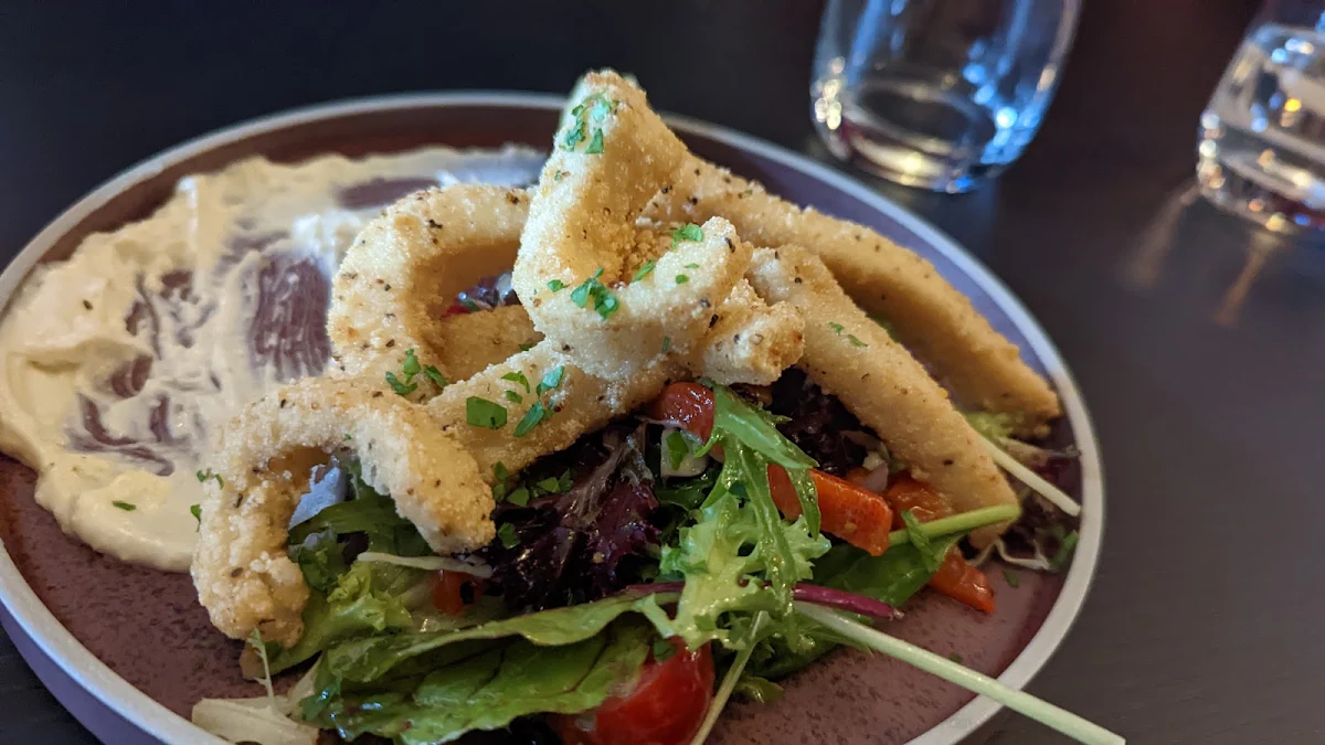 Crispy Lemon and Pepper Calamari