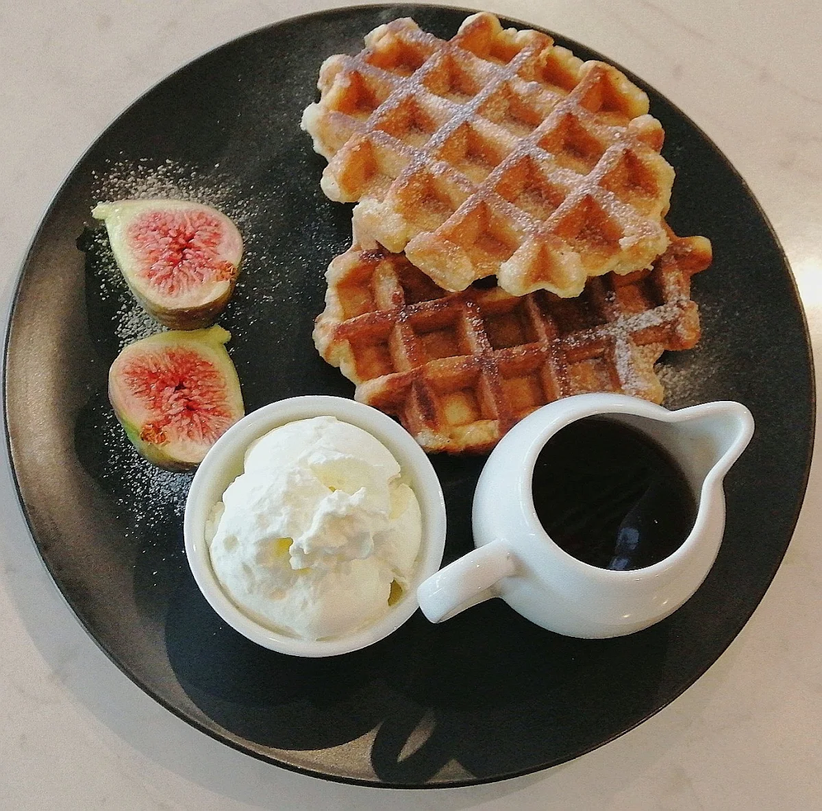 Waffles, Cuppashack Coffee Lounge