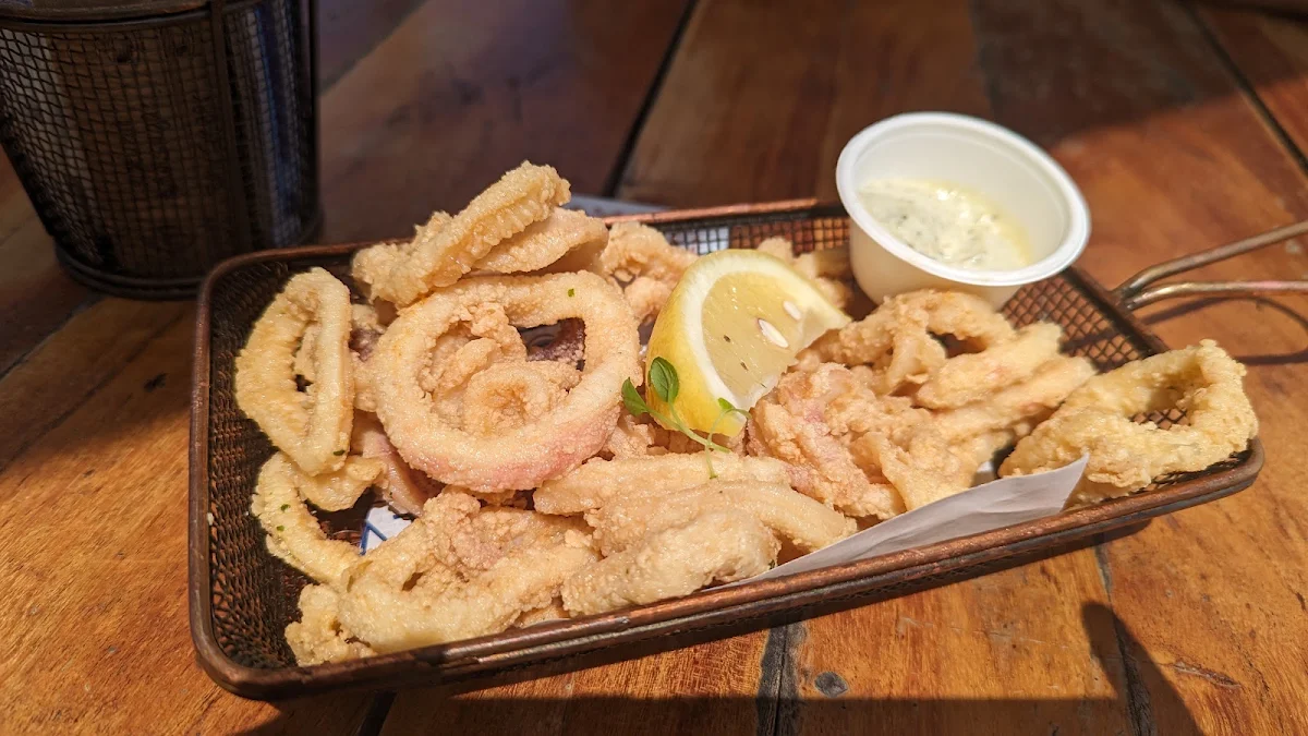 Calamari & Chips, The Boatshed La Perouse