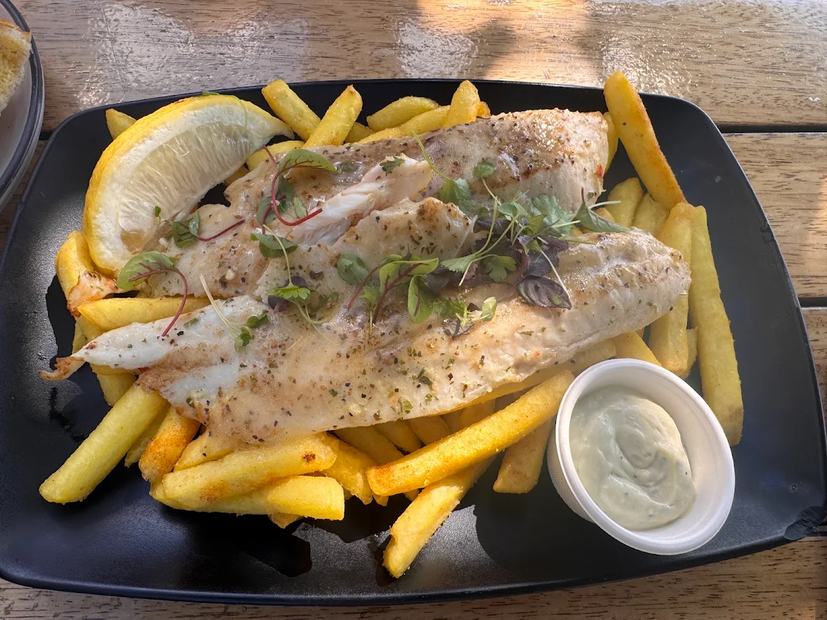Flathead Chips & Salad, The Boatshed La Perouse