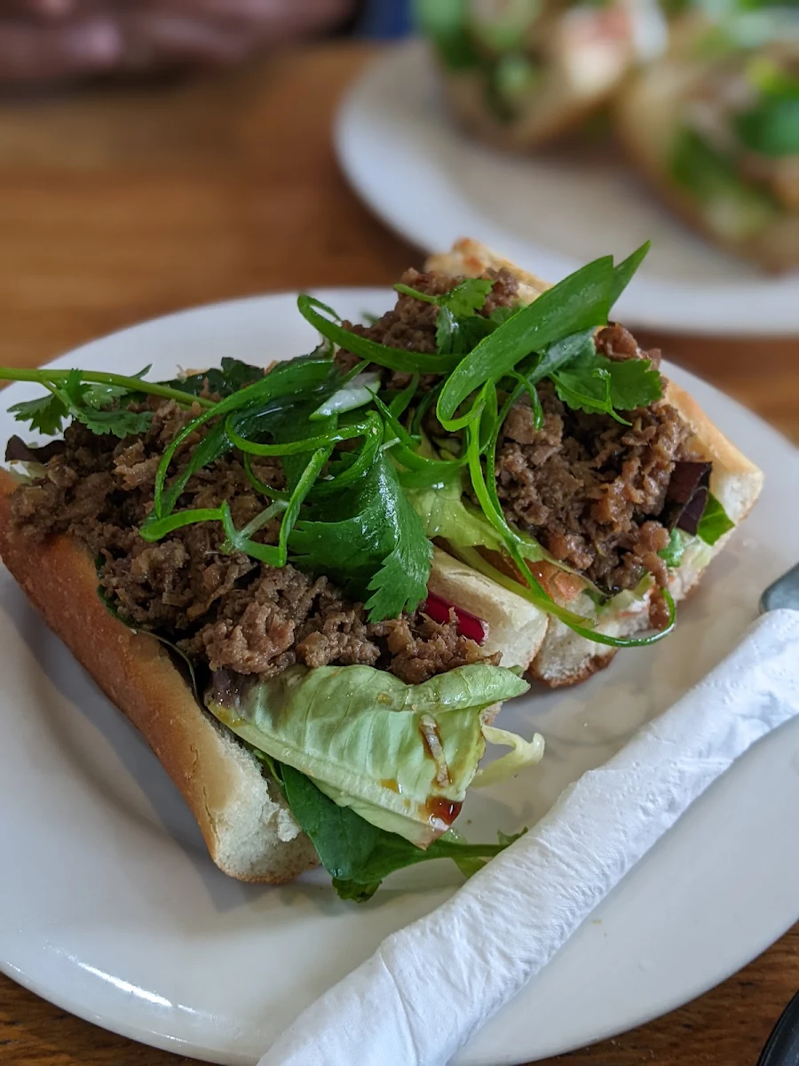 Lemongrass Beef Baguettes