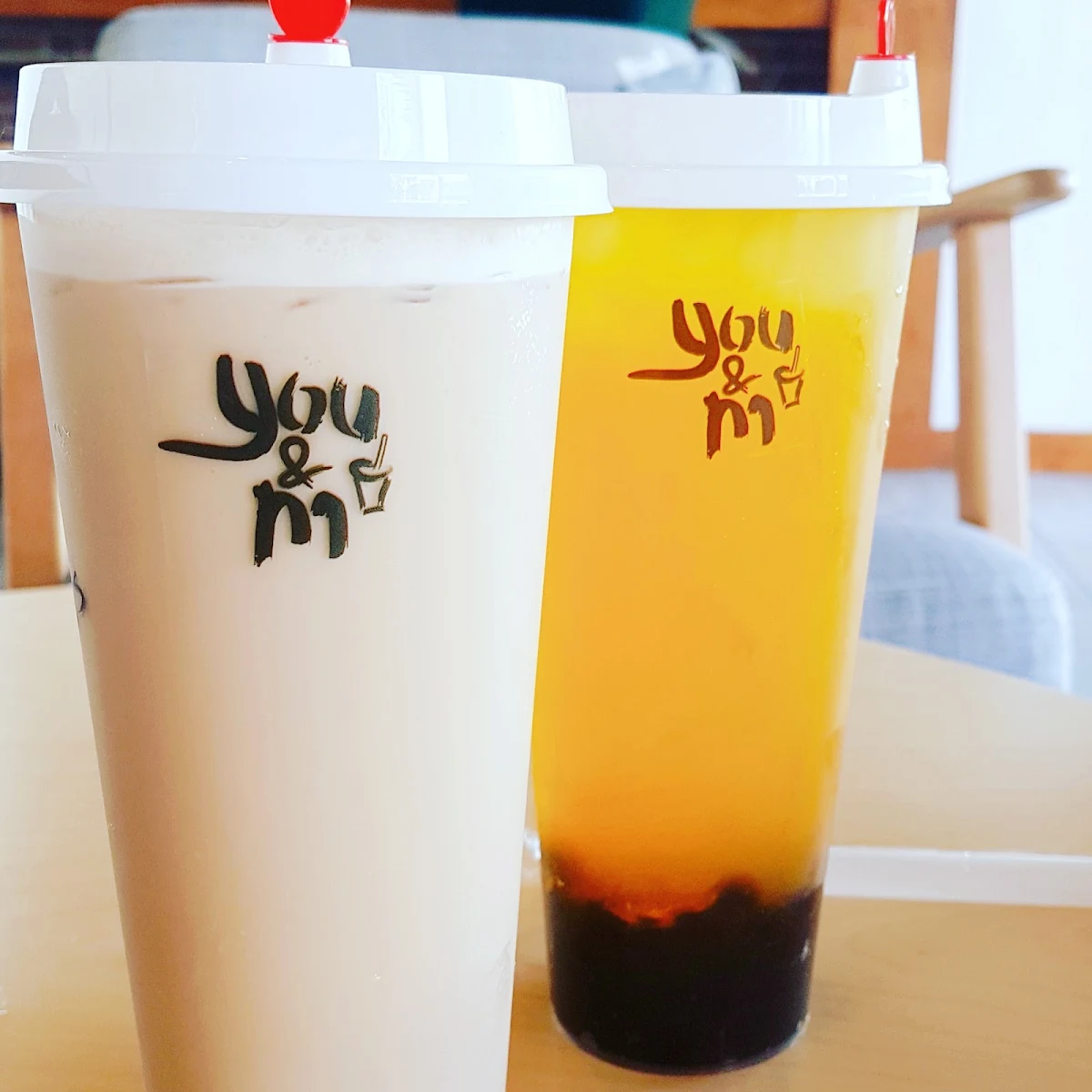 Bubble Tea, you & m Tea Shop