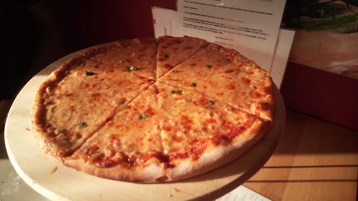 Margherita Pizza, Slowdough Pizzas CLARKSON