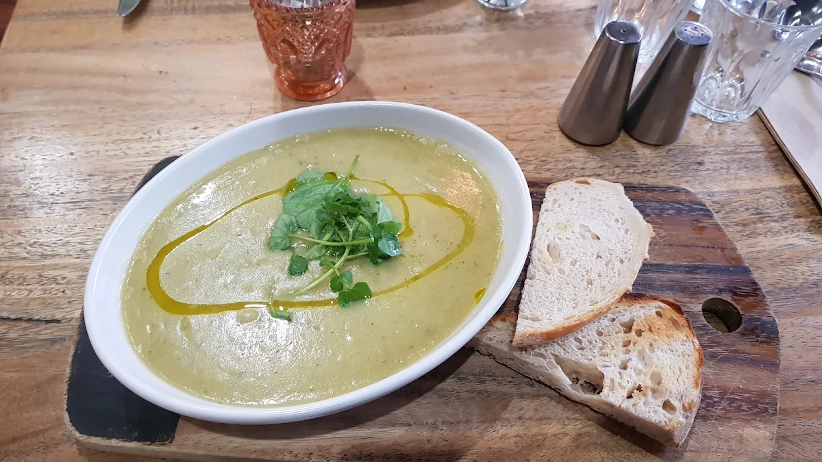 Potato Leek and Broccoli Soup
