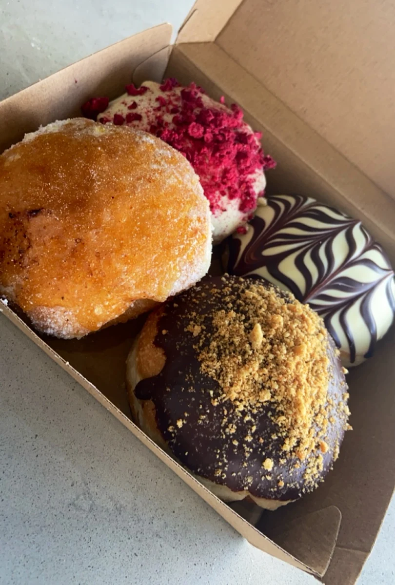 Raspberry Cheesecake, Levain Doughnuts