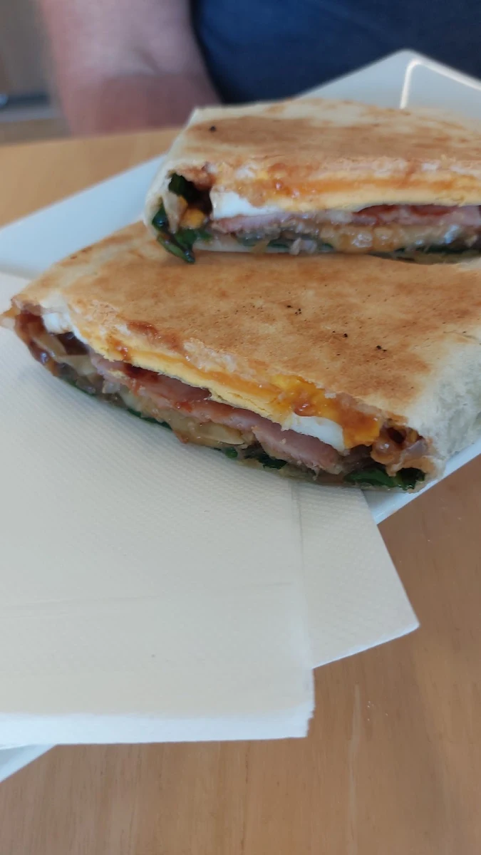 Brekky Wrap, The Siding Cafe