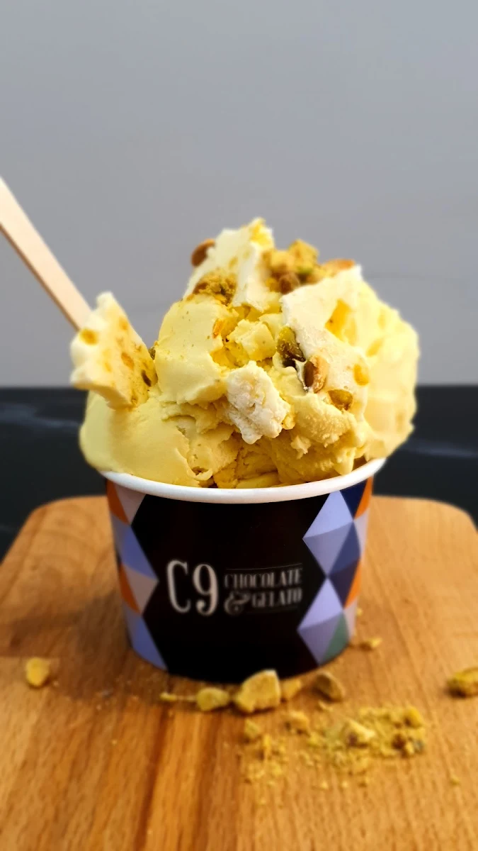 Saffron Gelato in Persian Style