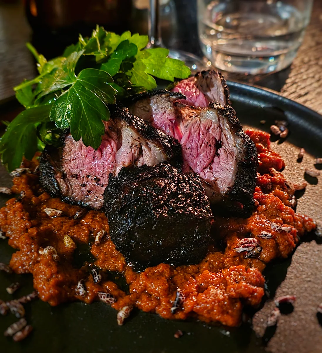 Loddon Valley Lamb Rump 250g Smoked Romesco