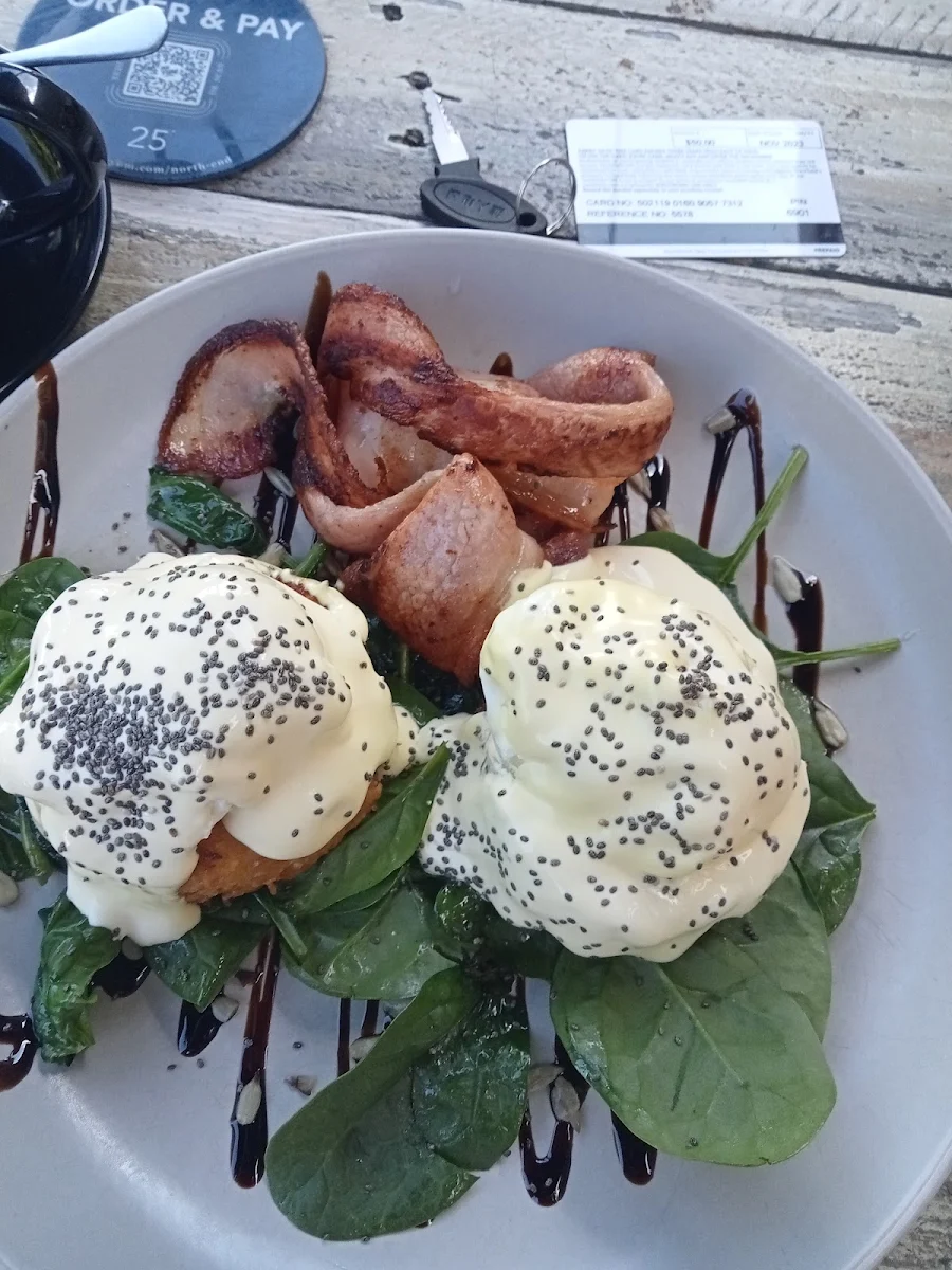 Eggs Benedict, The North End Cafe