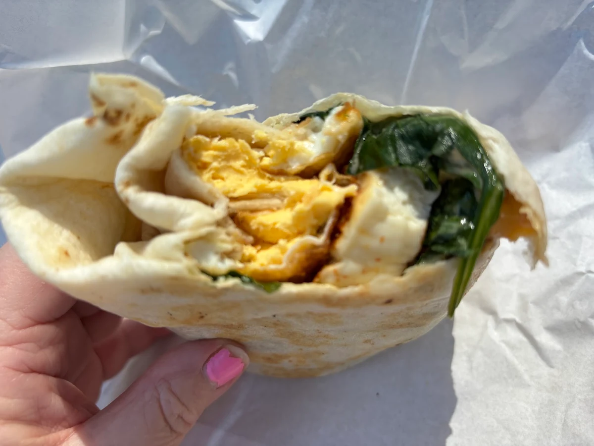Egg Wrap, Cafe Coci Nero