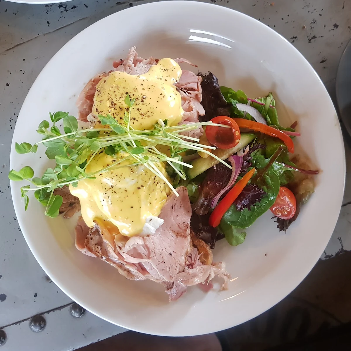 Eggs Benedict, Good Morning Coffee Trader