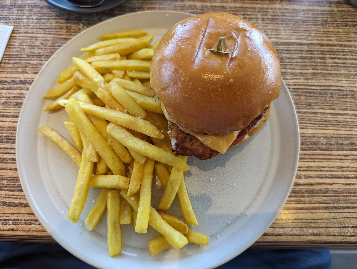 Chicken Schnitzel Burger