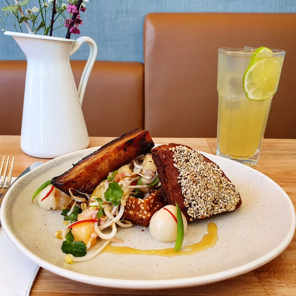Prawn Waffle Toast