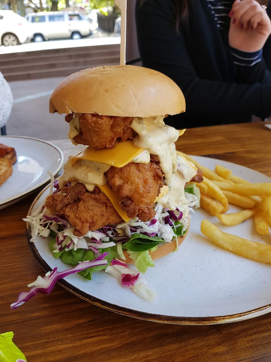 Southern Fried Chicken Burger