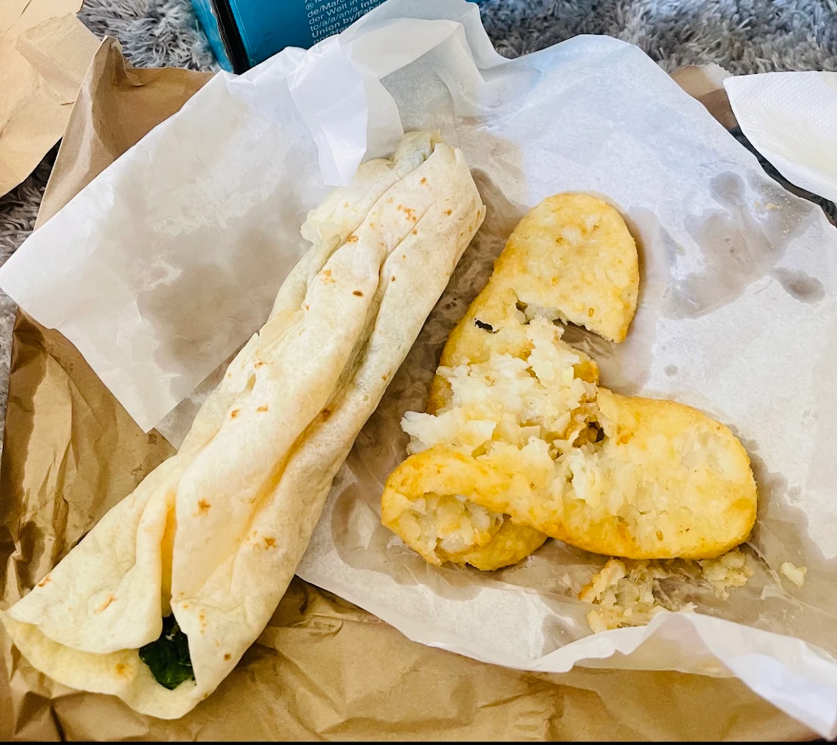 Scrambled Egg Wrap, Page two Hurstville