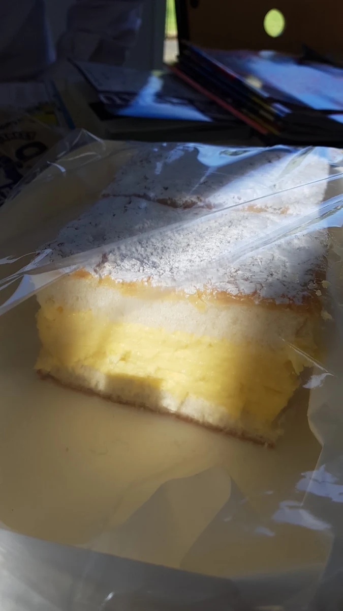 Beesting Cake Slice, Ocean Street Bakehouse