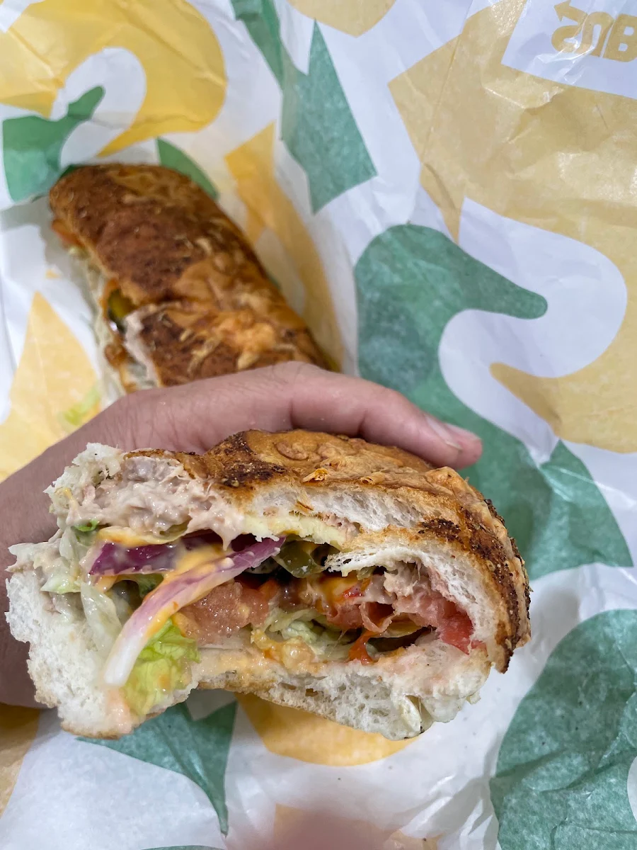 Tuna Submarine Sandwich not Much Tuna Sub