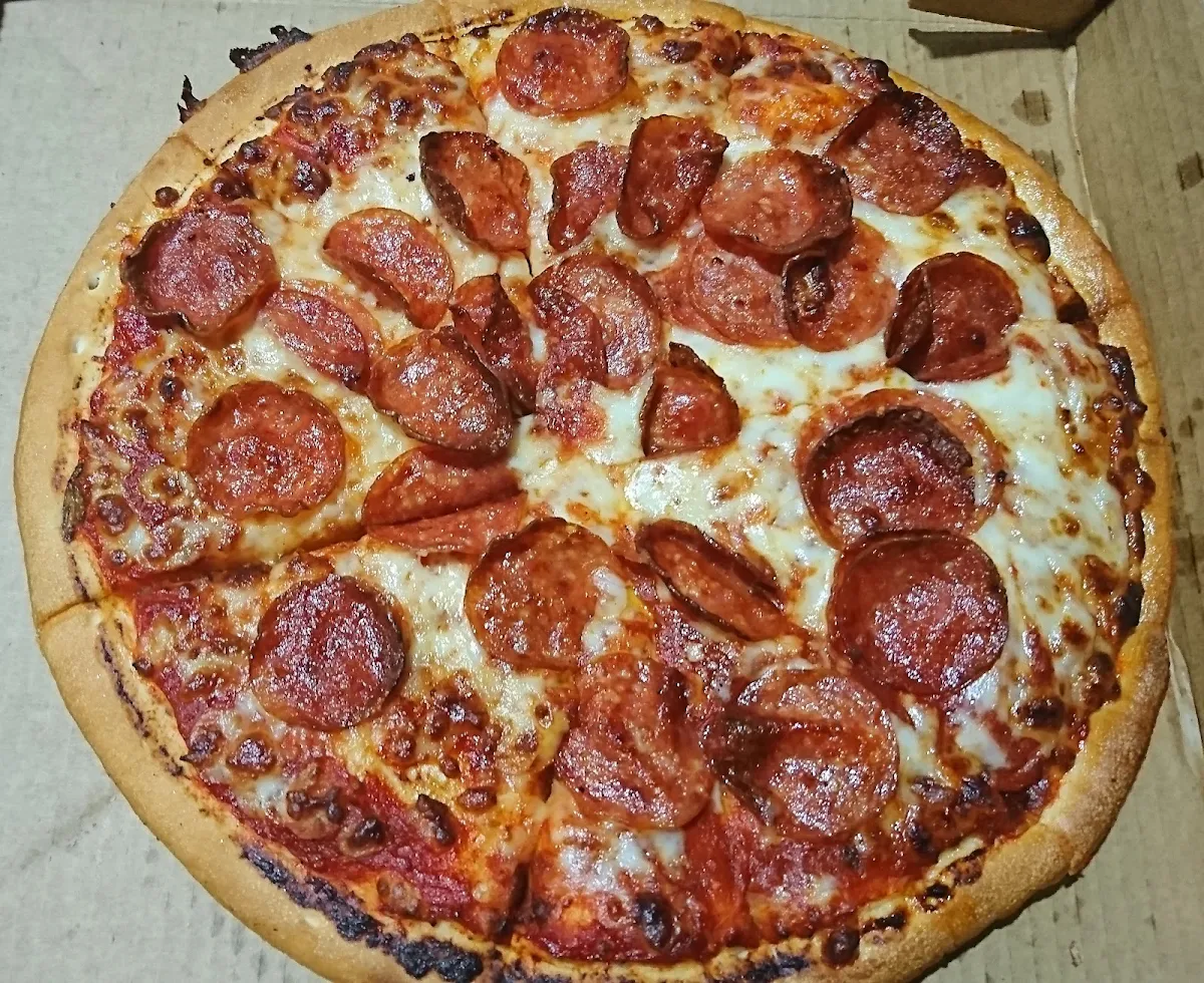 Large Pepperoni, Domino's Pizza Gawler