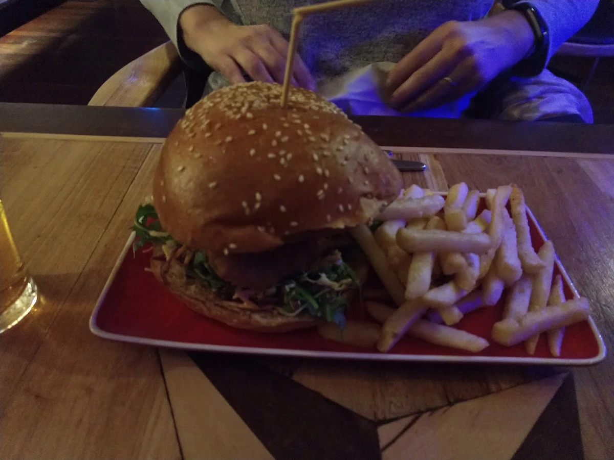 Beef Burger, Seacliff Beach Hotel