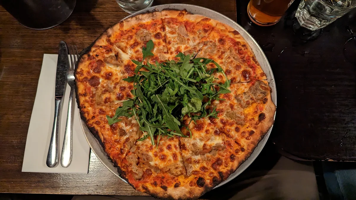 Pork Sausage Pizza